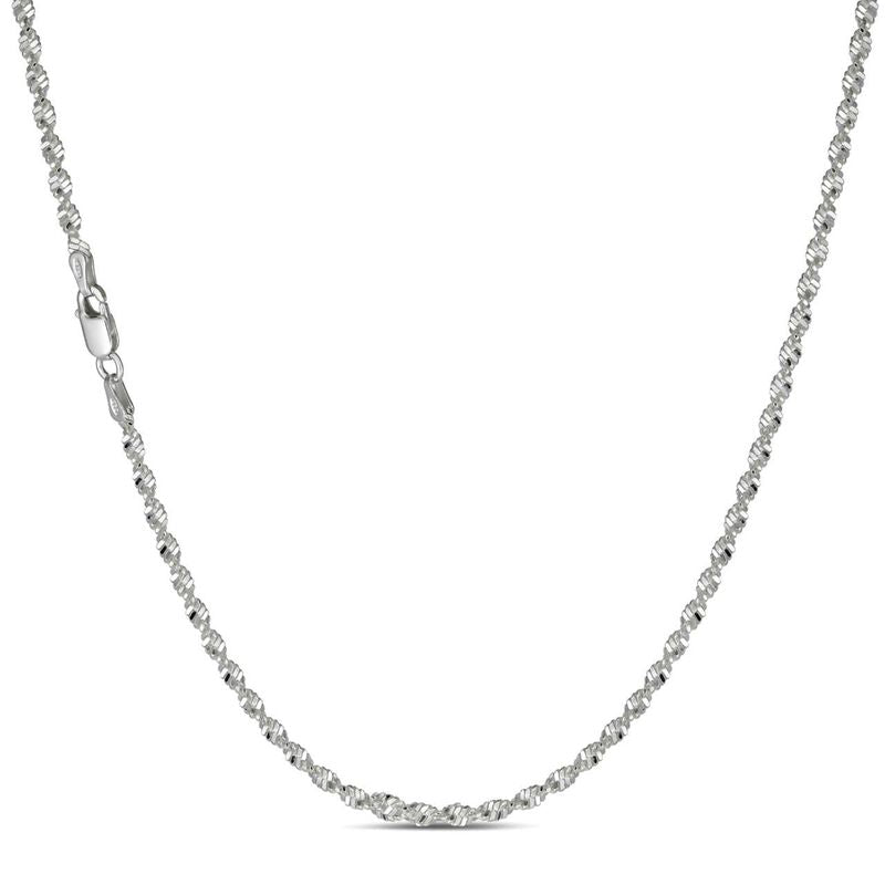 Singapore Rope Chain Necklace 2.5mm