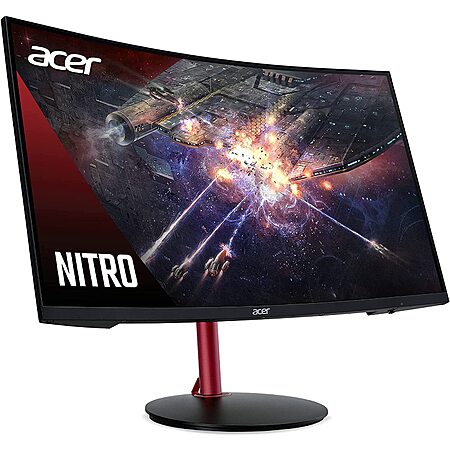 Acer Nitro XZ322QU V3 31.5" Curved Gaming Monitor - QHD 2560x1440, 144Hz, 1ms, FreeSync Premium - Certified Refurbished - photo 3