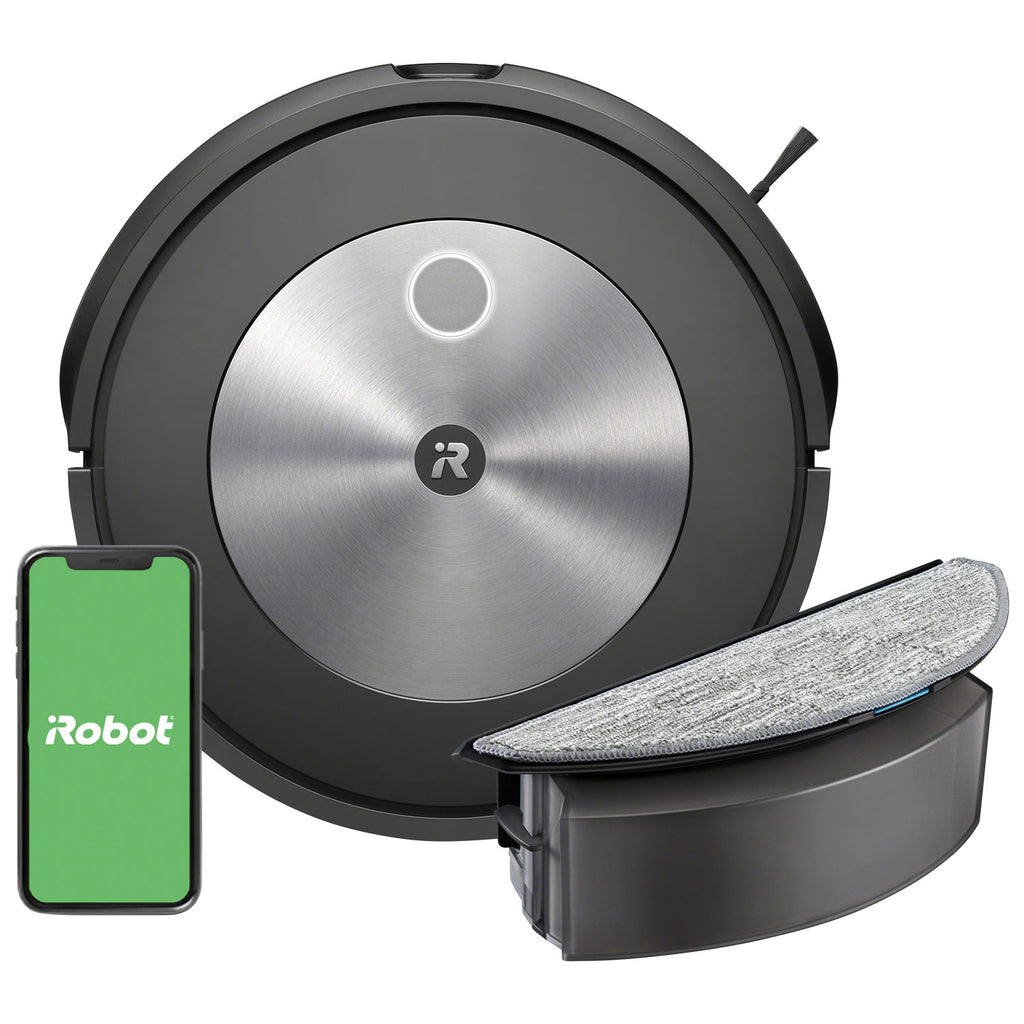 iRobot Roomba Combo j5+ Self-Emptying Robot Vacuum & Mop - Smart Mapping - Certified Refurbished (2-YEAR WARRANTY) - photo 2