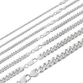 Miami Cuban Link Chain Necklace 2.5mm 24in