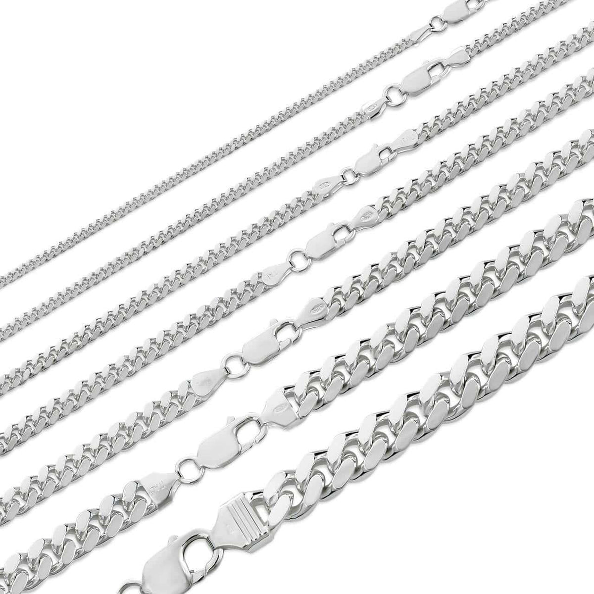 Miami Cuban Link Chain Necklace 2.5mm 24in