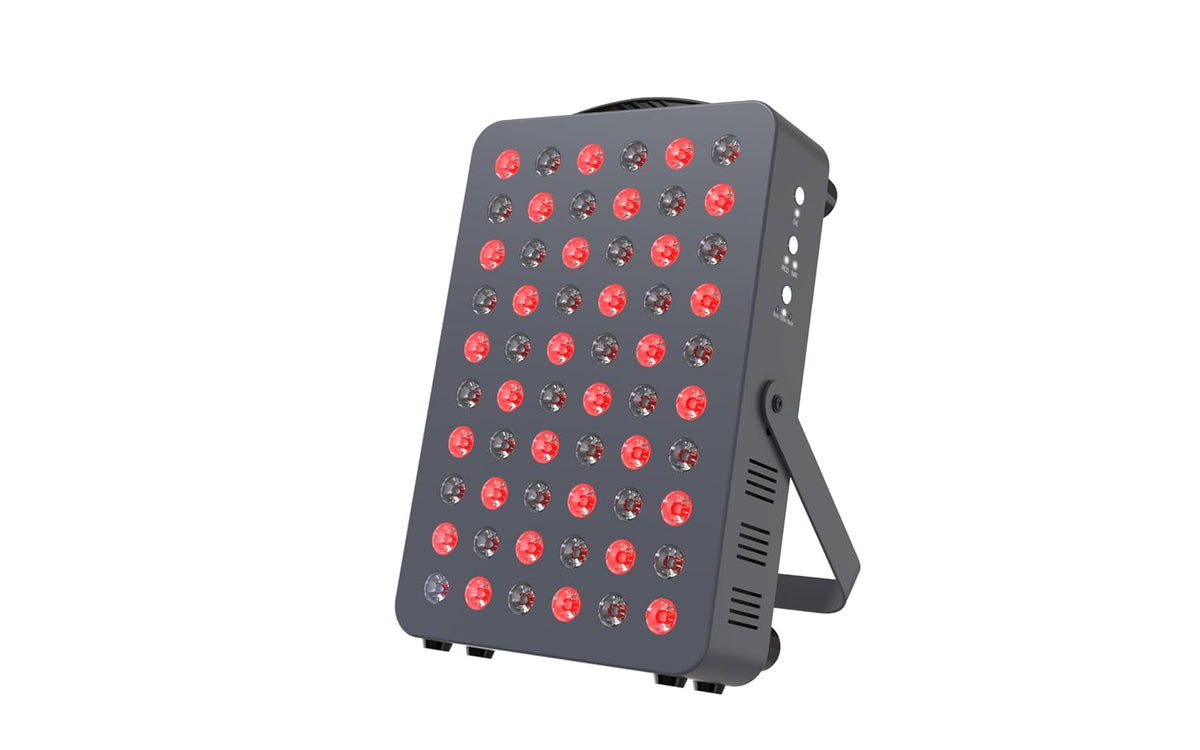 Hooga HG300 Red Light Therapy Panel - 660nm + 850nm, 60 LEDs, Timer & Stand - New - photo 1