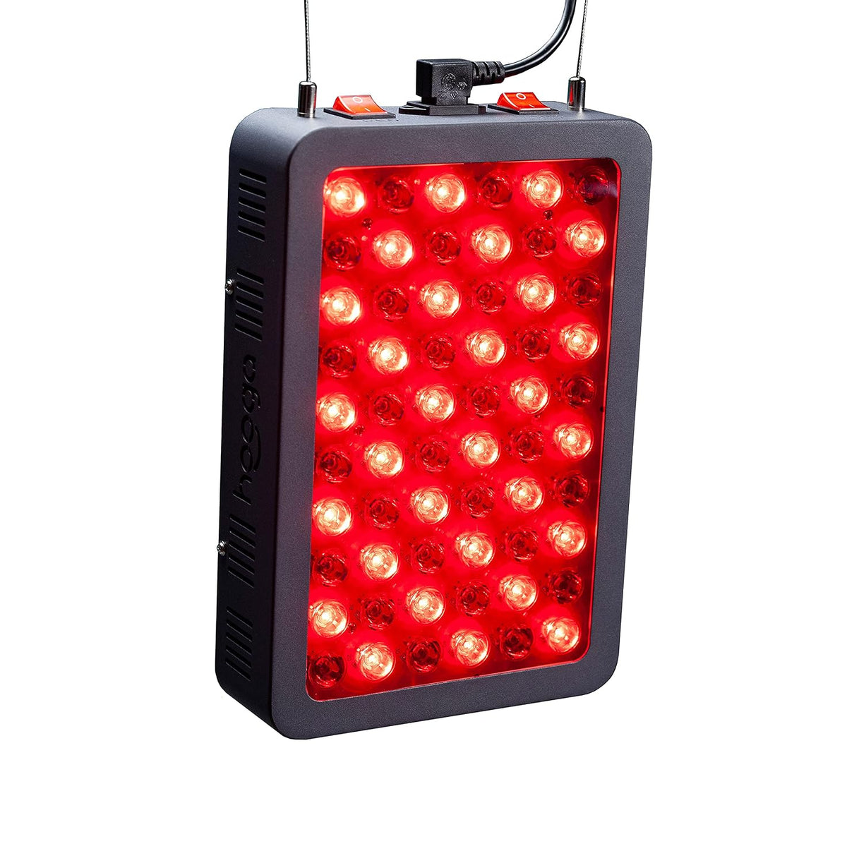 Hooga HG300 Red Light Therapy Panel - 660nm + 850nm, 60 LEDs, Timer & Stand - New - photo 2