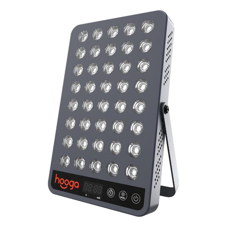 Hooga HG200 Red Light Therapy Panel - 660nm + 850nm, 40 LEDs, Timer & Stand - New - photo 1