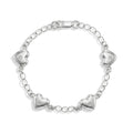 Cute Heart Baby Bracelet — 925 Sterling Silver