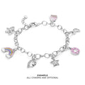 Kids Adjustable Charm-Ready Bracelet — 925 Sterling Silver