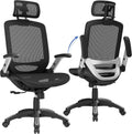 Big-and-Tall Ergonomic Mesh Chair — 400 lb Capacity
