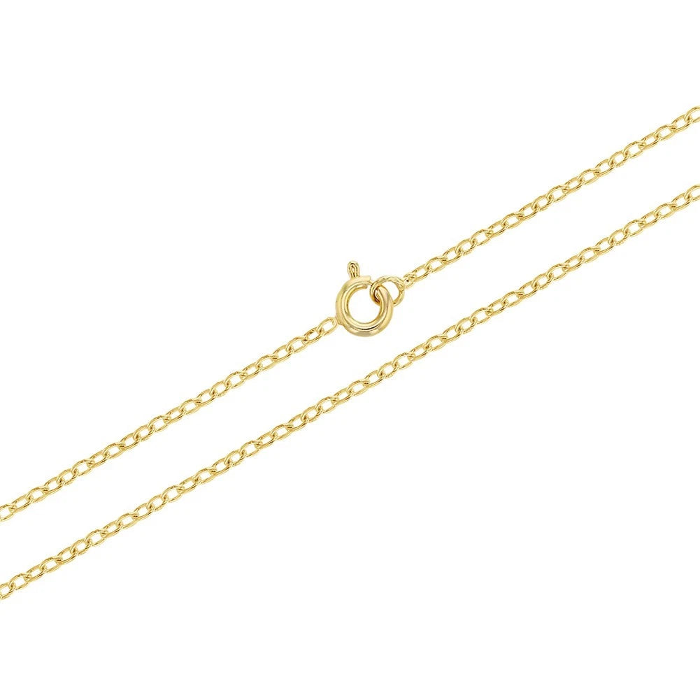 Kids' Gold-Plated Crucifix Cross Pendant Necklace (16")