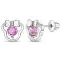 Miss Mouse Stud Earrings — 925 Sterling Silver - photo 1