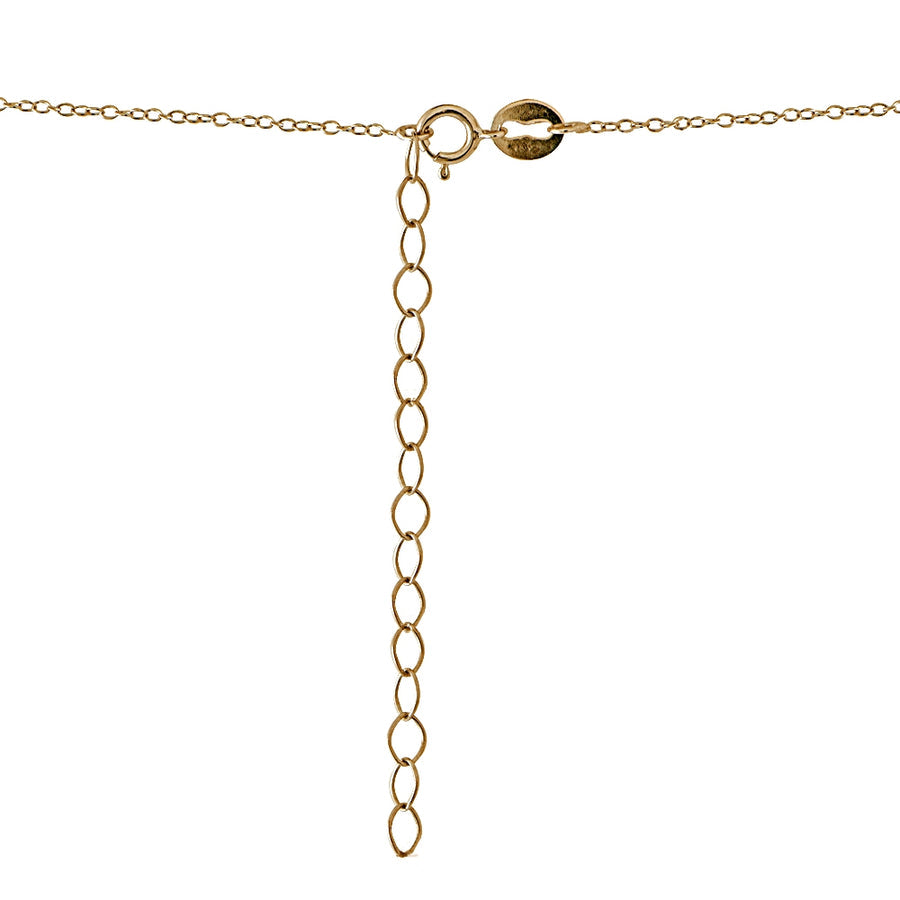 Rose Gold Flashed Sterling Silver CZ Station Dainty Chain Anklet