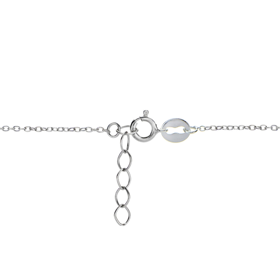 Sterling Silver Infinity Chain Anklet