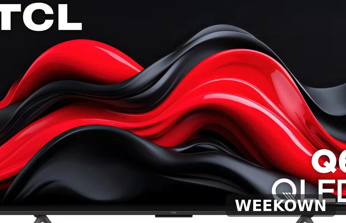 TCL 50" Class Q6-Series 4K UHD HDR QLED Smart Google TV (2024) — front view