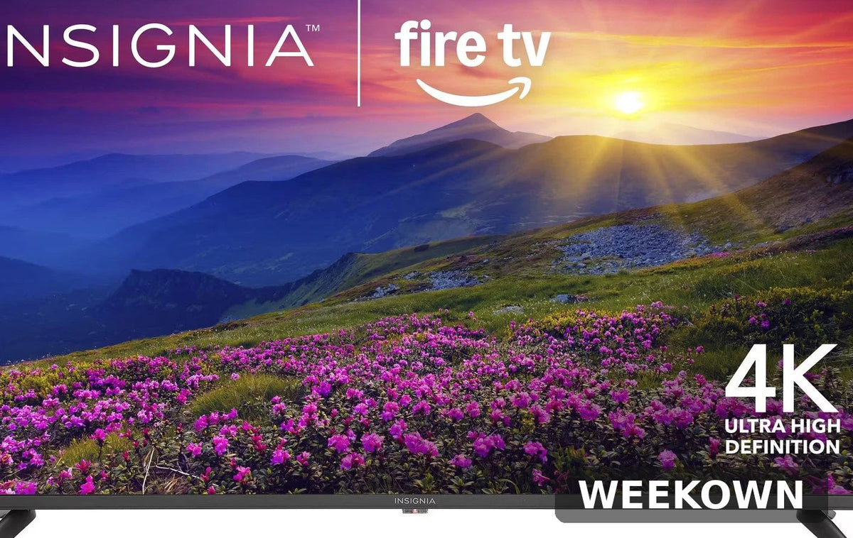 Insignia 43" Class F50 Series LED 4K UHD Smart Fire TV — front view