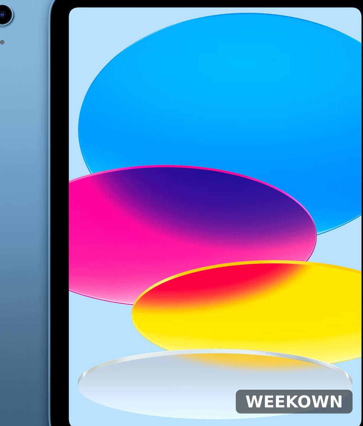 Apple 10.9-inch iPad Wi-Fi 64GB Blue (Geek Squad Certified Refurb) — front view