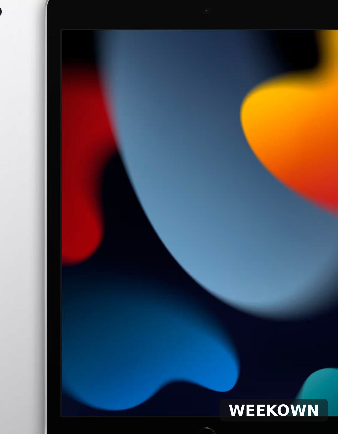 Apple 10.2-inch iPad Wi-Fi 64GB Silver (Geek Squad Certified Refurb) — front view