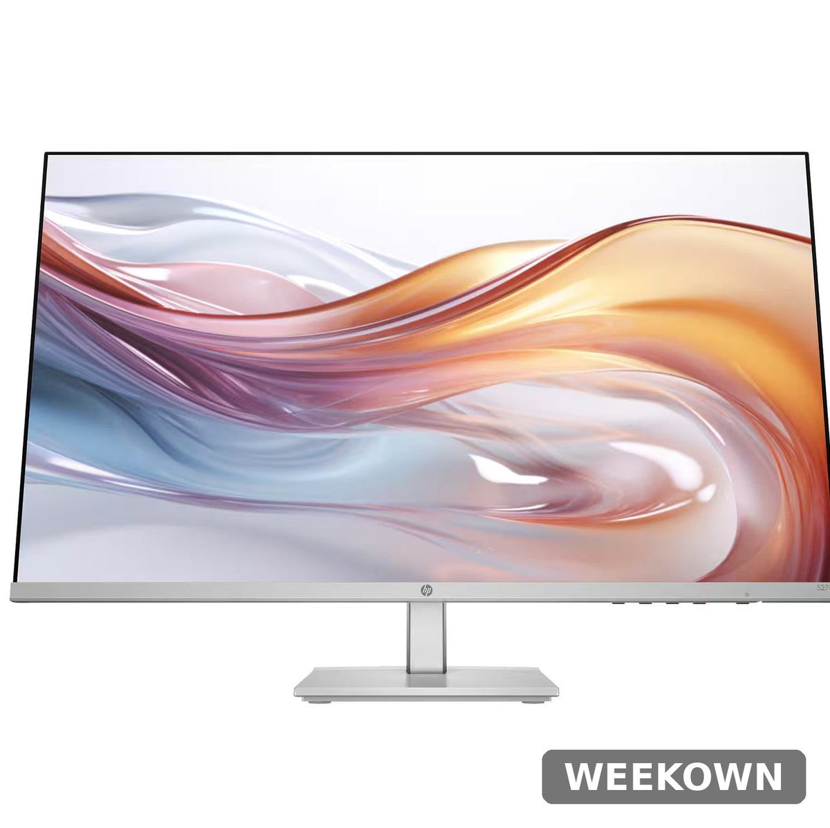 HP 27in IPS FHD 100Hz Monitor — front view