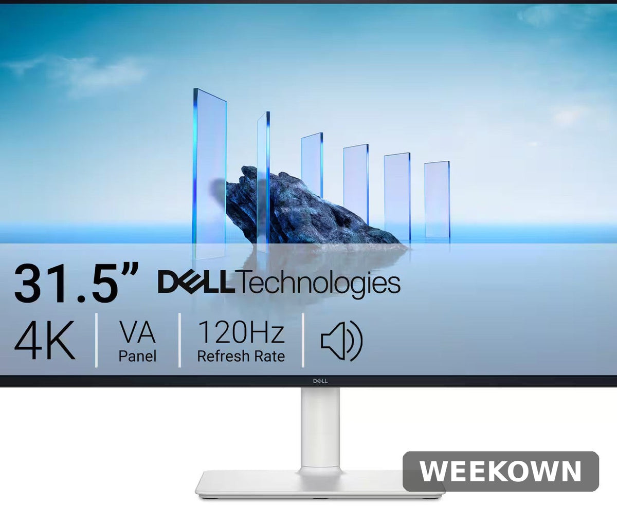 Dell 32in 4K UHD 120Hz Monitor — front view