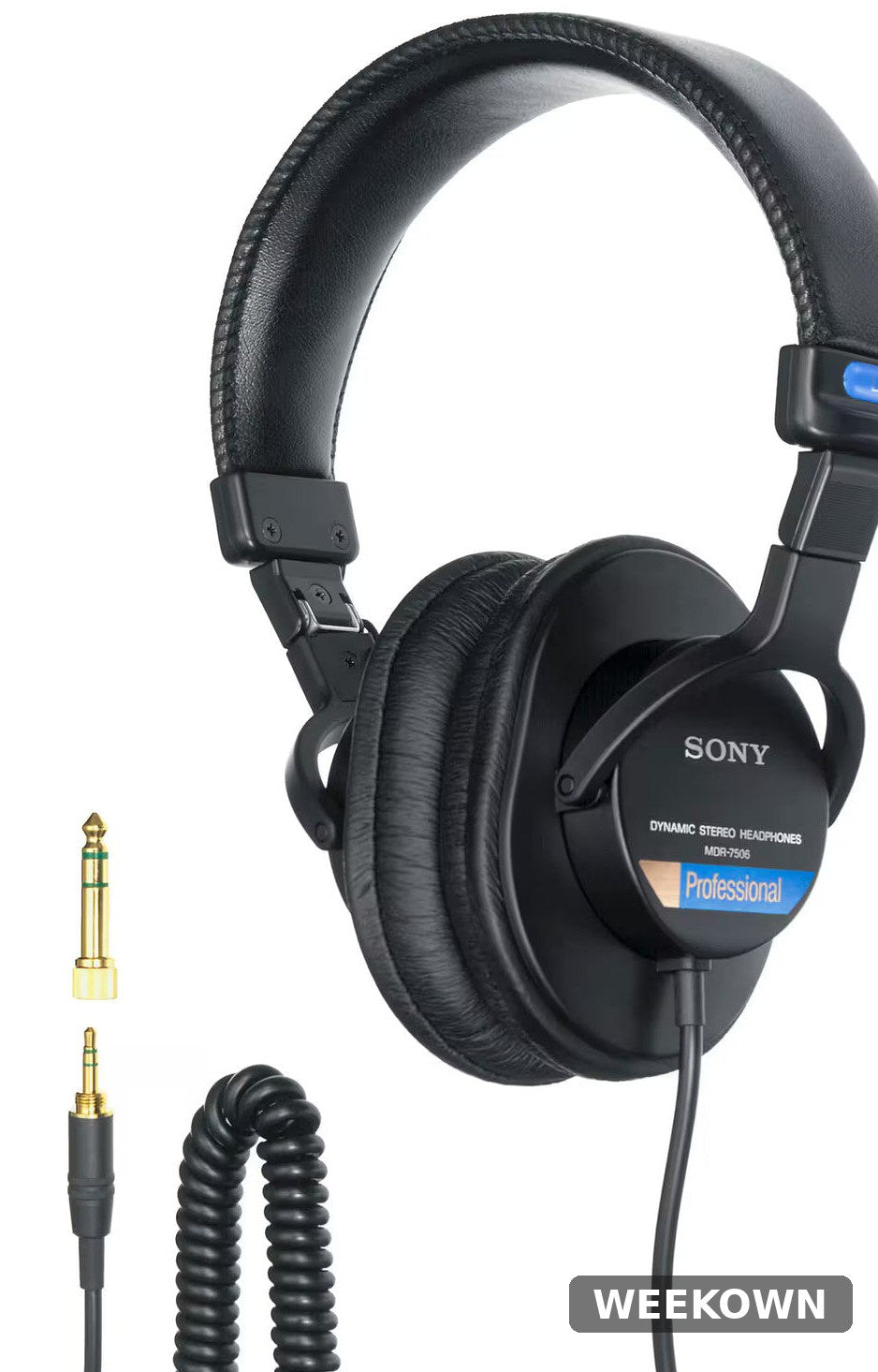 Sony MDR-7506 Professional Studio Headphones — front view