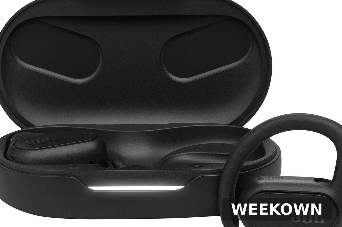 JBL SoundGear Sense Hybrid Open-Ear Headphones — front view