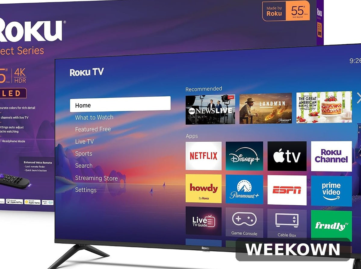 Roku 75" Select Series 4K QLED Smart Roku TV
