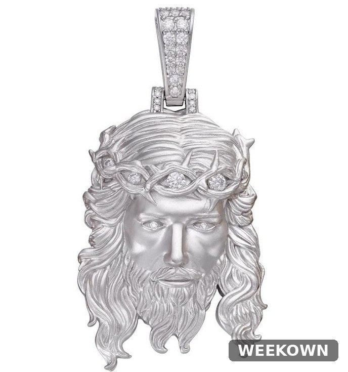 Moissanite #1 Bestseller Jesus Piece Pendant