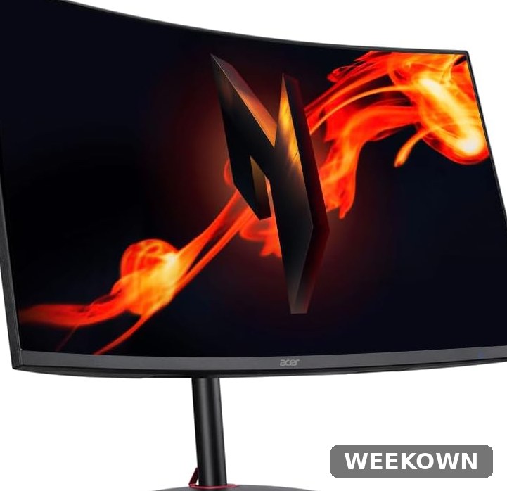 Acer Nitro XZ322QU V3 31.5" Curved Gaming Monitor - QHD 2560x1440, 144Hz, 1ms, FreeSync Premium - Certified Refurbished