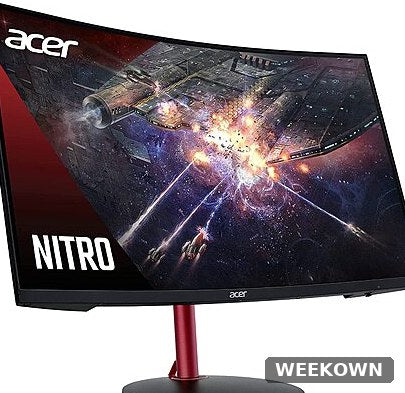 Acer Nitro XZ322QU V3 31.5" Curved Gaming Monitor - QHD 2560x1440, 144Hz, 1ms, FreeSync Premium - Certified Refurbished