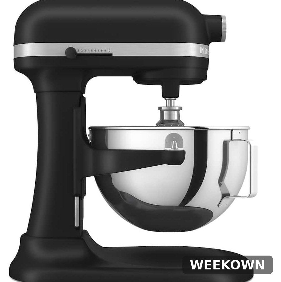 KitchenAid 5.5-Qt Bowl-Lift Stand Mixer RKSM55 - 11 Speeds, Stainless Bowl - Certified Refurbished