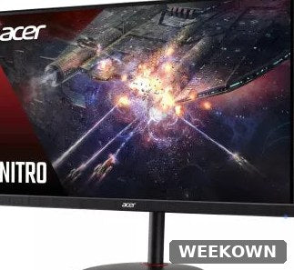 Acer Nitro XV272U V3 27" Gaming Monitor - QHD 2560x1440 IPS, 180Hz, 1ms, HDR400 - Certified Refurbished