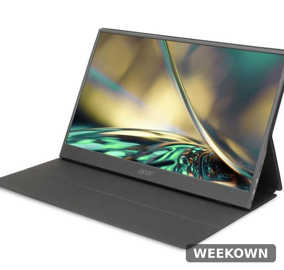 Acer PM161Q 15.6" Portable Monitor - Full HD IPS, USB-C, Mini HDMI - Certified Refurbished