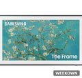 Samsung 32" The Frame QLED Smart TV LS03C - Art Mode, Anti-Reflection Matte Display, Slim Fit Wall Mount Included - Certified Refurbished — front view