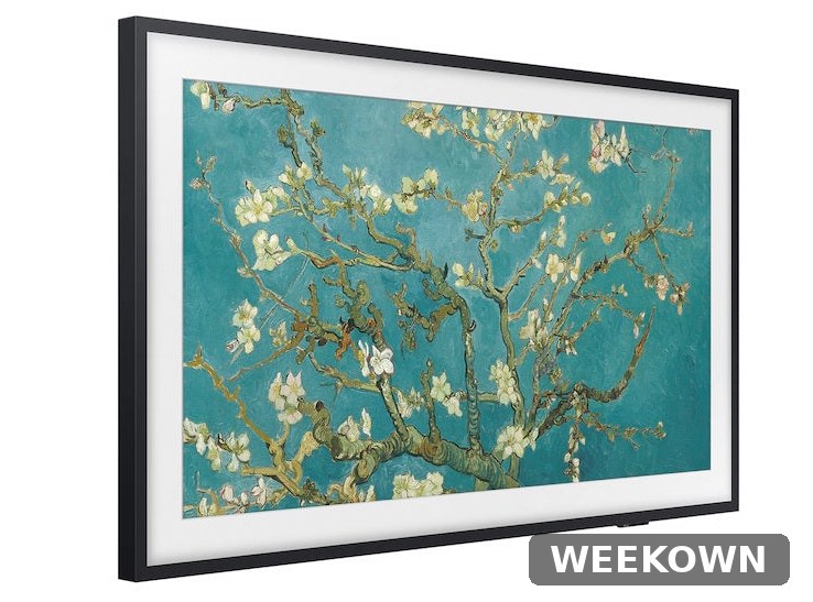Samsung 32" The Frame QLED Smart TV LS03C - Art Mode, Anti-Reflection Matte Display, Slim Fit Wall Mount Included - Certified Refurbished — detail view 3