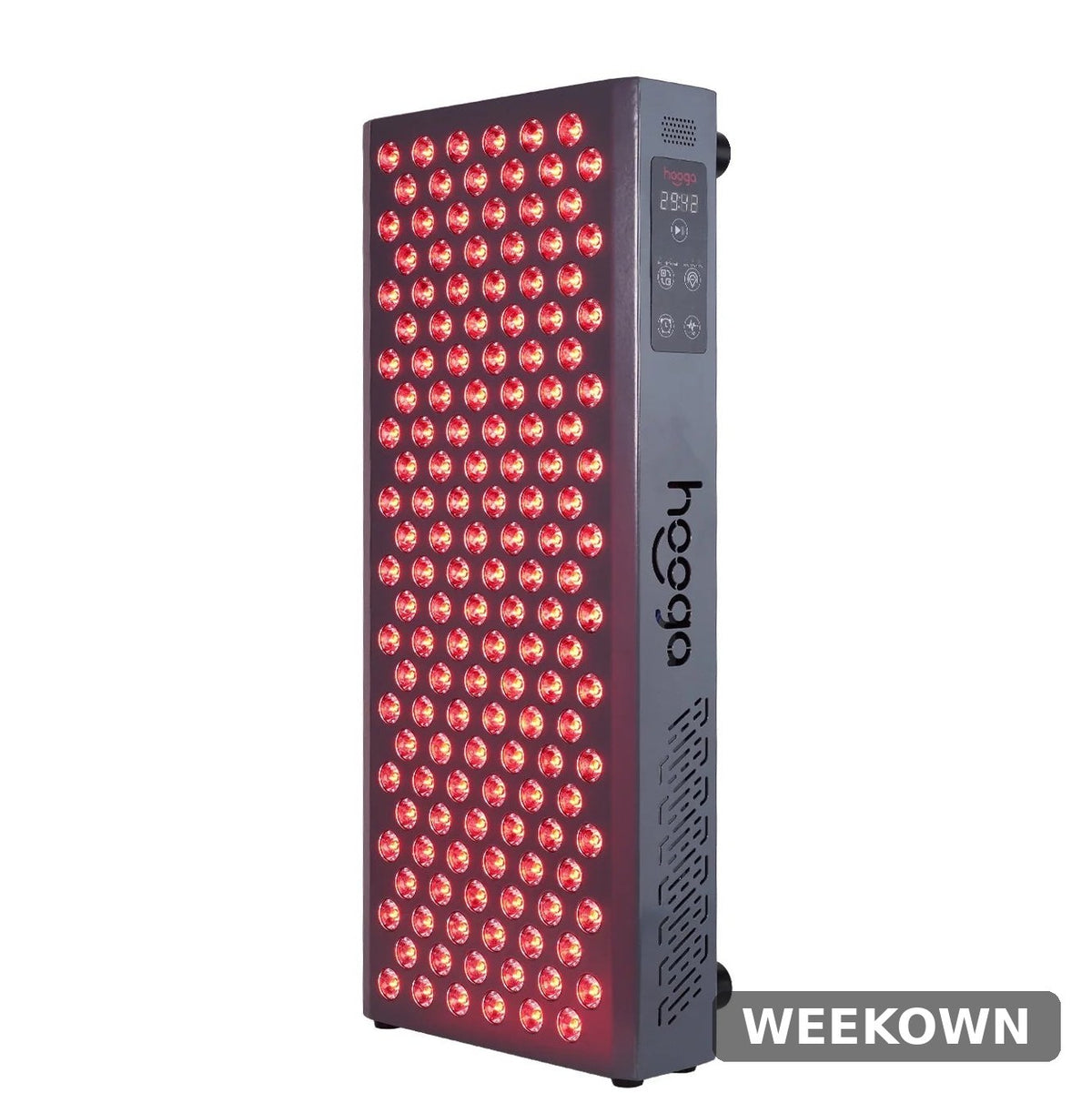 Hooga HG300 Red Light Therapy Panel - 660nm + 850nm, 60 LEDs, Timer & Stand - New