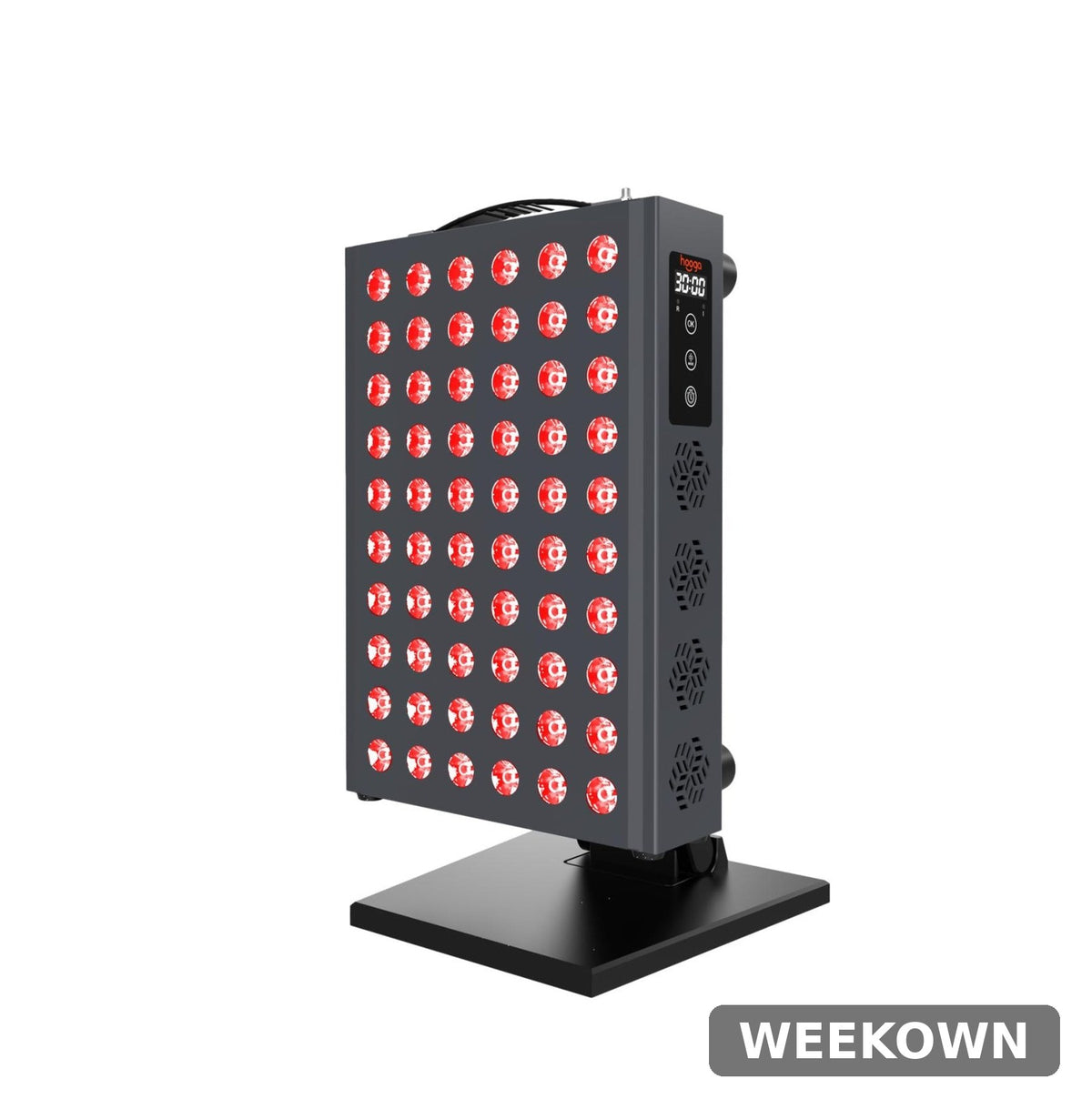 Hooga PRO300 Red Light Therapy Panel - Dual-Chip LEDs, 660nm + 850nm, Timer & Stand - New
