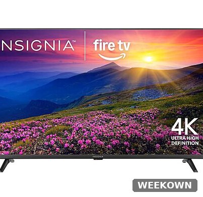 Insignia 50" F50 Series 4K UHD Smart Fire TV - Alexa Voice Remote - New — detail view 2
