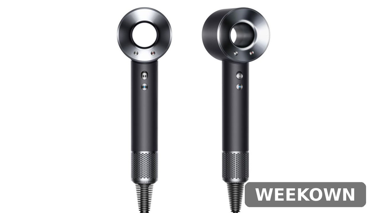Dyson Supersonic Hair Dryer - Latest Generation, 4 Heat / 3 Speed Settings, 5 Attachments - Certified Refurbished (2-YEAR WARRANTY)