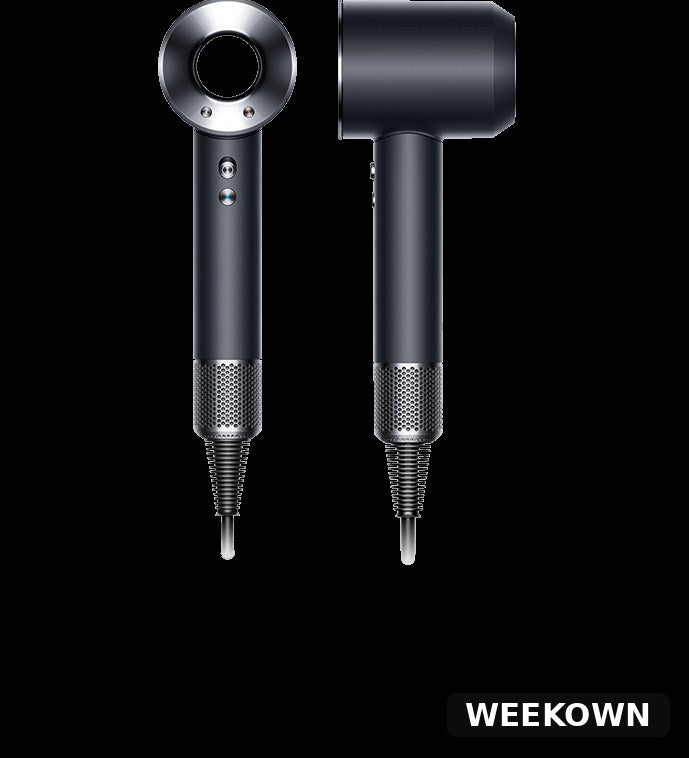 Dyson Supersonic Hair Dryer - Latest Generation, 4 Heat / 3 Speed Settings, 5 Attachments - Certified Refurbished (2-YEAR WARRANTY)