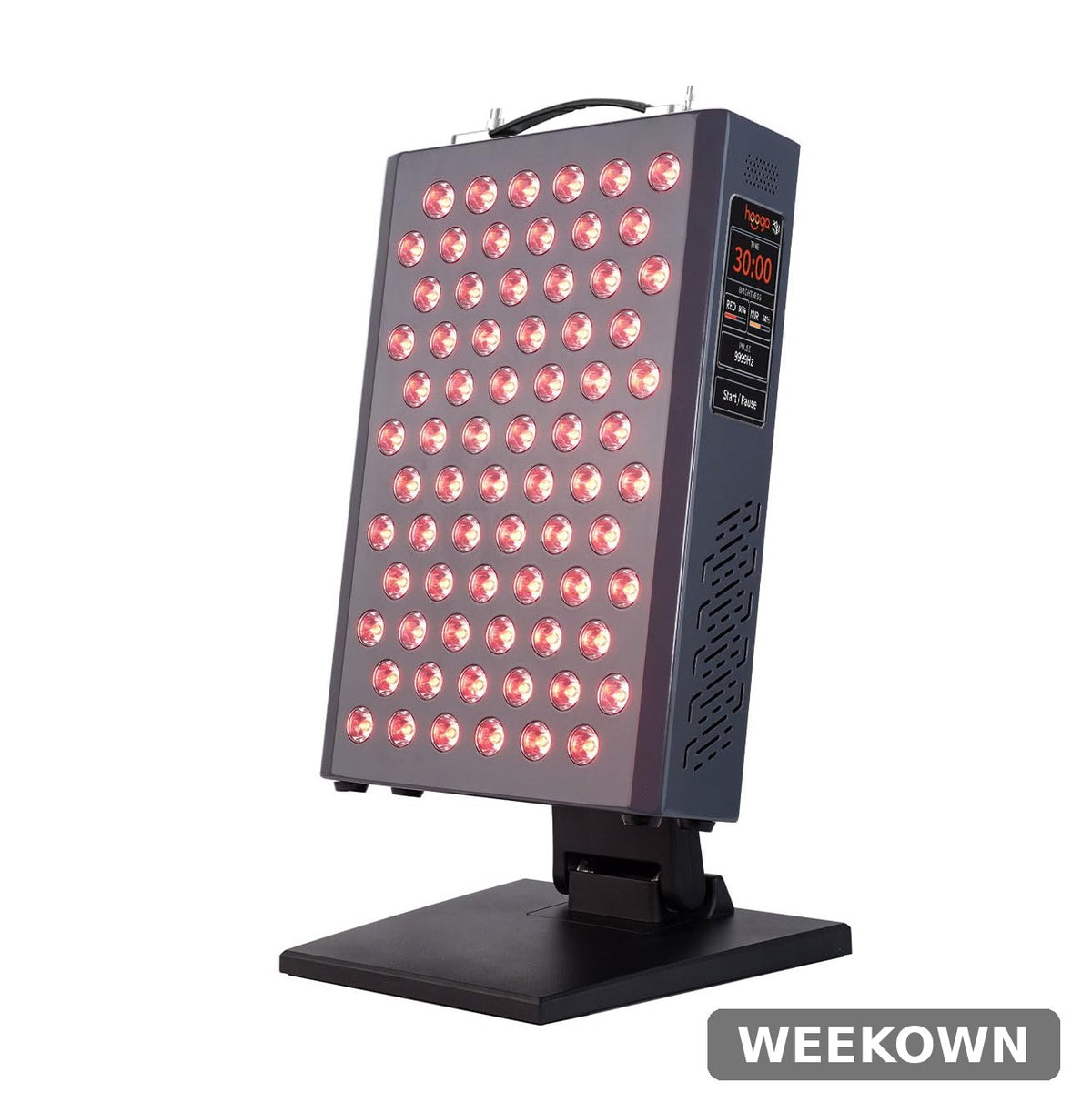 Hooga ULTRA360 Red Light Therapy Panel - Quad-Chip, 4 Wavelengths, Touchscreen - New