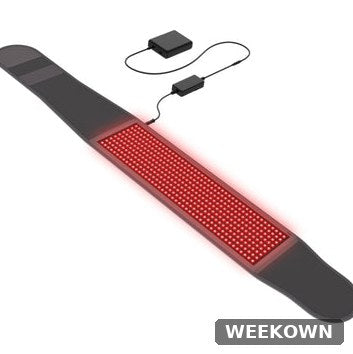 Hooga Red Light Therapy Belt - 1,215 LEDs, 660nm + 850nm, Rechargeable - New