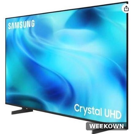 Samsung 50" U8000H Crystal UHD 4K Smart Tizen TV (2026) - New — detail view 2