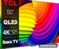 TCL 50" Q6LR Series 4K QLED HDR Smart Roku TV (2026) - New — front view