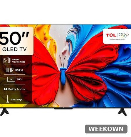 TCL 50" Q6LR Series 4K QLED HDR Smart Roku TV (2026) - New — detail view 2