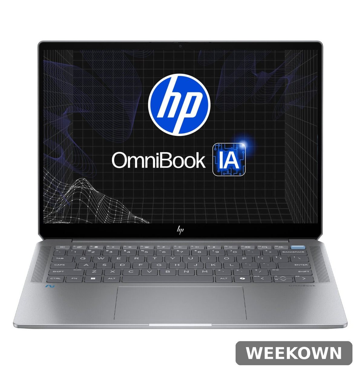 HP OmniBook 3 16" 2K Touchscreen Laptop - Intel Core Ultra 5, 8GB/512GB - New
