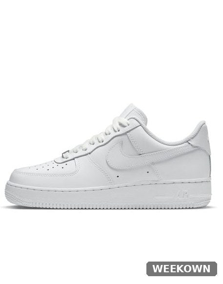 Nike Air Force 1 '07 Low — Triple White (Men's) — front view