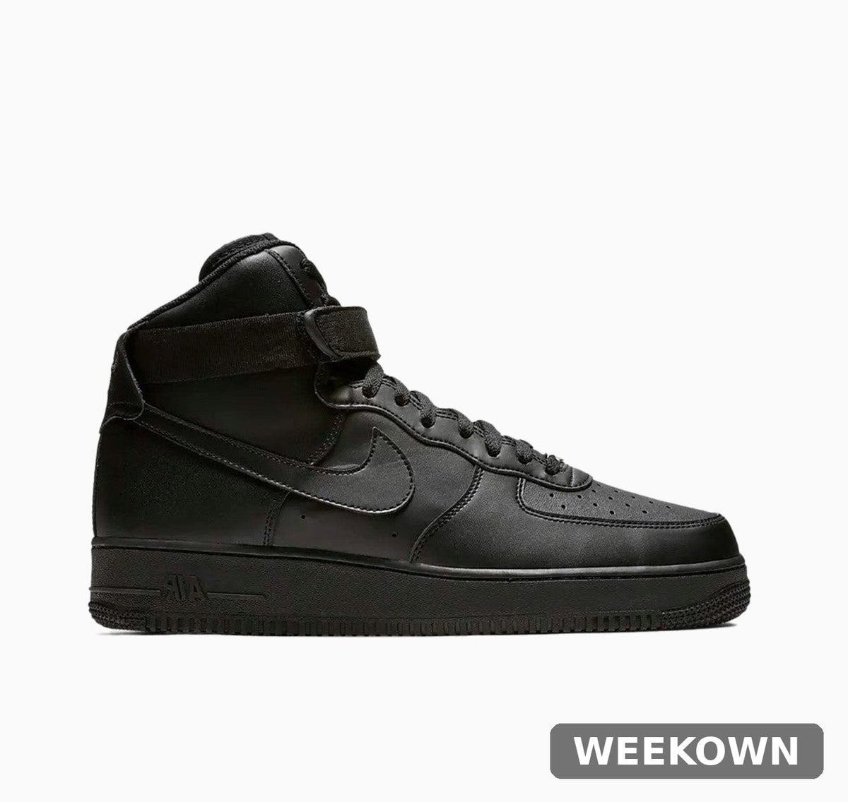 Nike Air Force 1 '07 High — Black (Men's) — front view