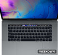 Apple MacBook Pro 15" Laptop - Core i7, 16GB RAM, 512GB SSD, Touch Bar — Certified Refurbished — front view
