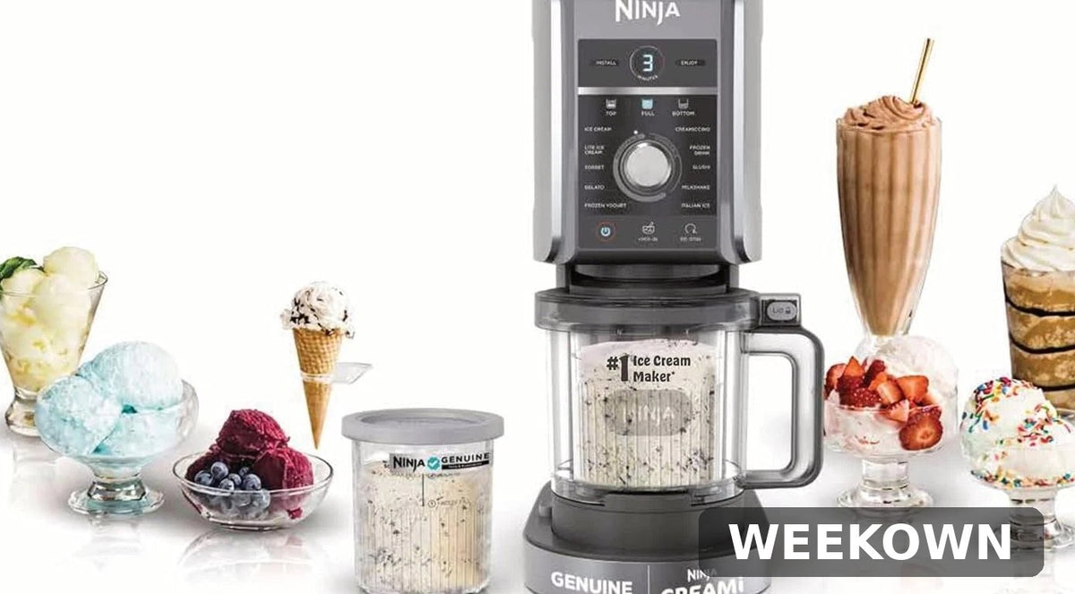 Ninja CREAMi Deluxe 11-in-1 XL Ice Cream Maker NC501 - Certified Refurbished (2-YEAR WARRANTY)