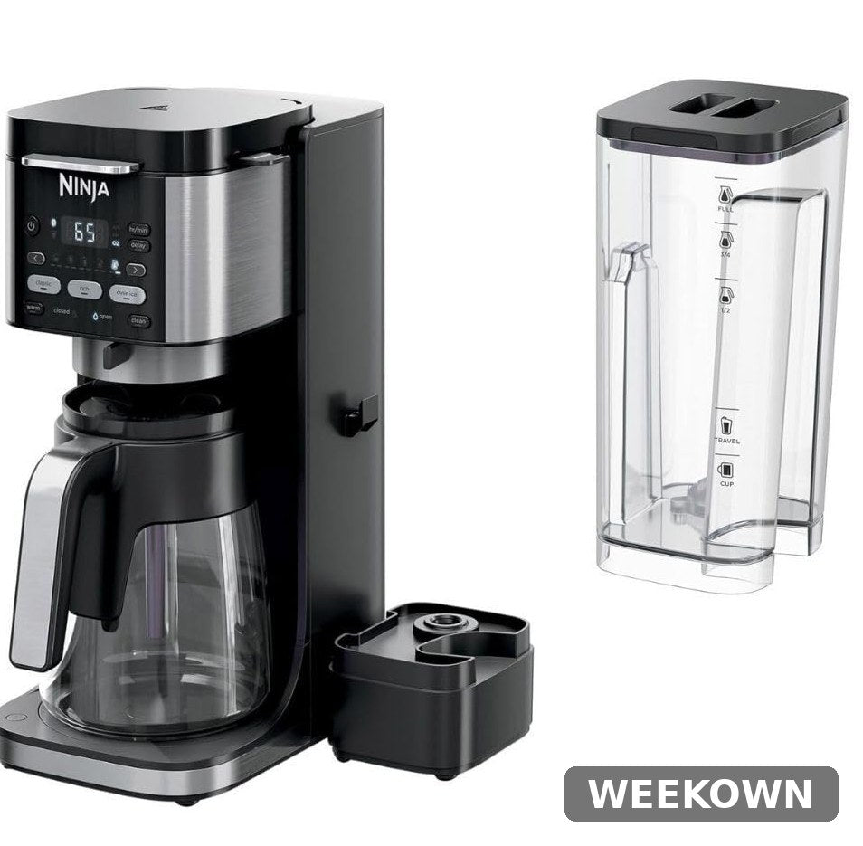 Ninja DualBrew Pro Hot & Iced Coffee Maker CFP105 - Certified Refurbished (2-YEAR WARRANTY) — back view