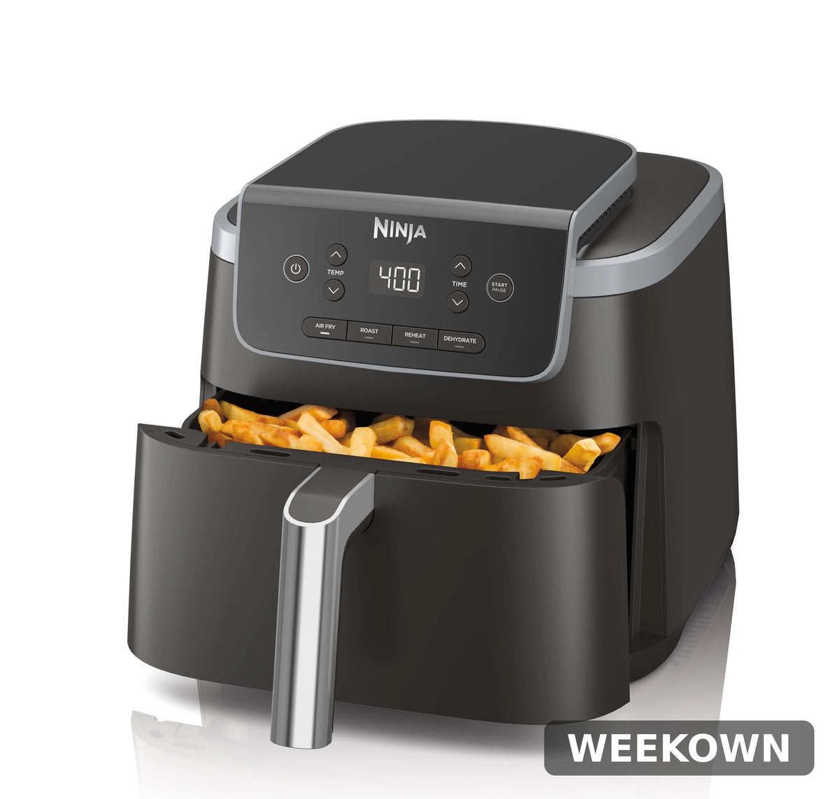 Ninja Air Fryer Pro 4-in-1 5-Qt AF141 - Certified Refurbished (2-YEAR WARRANTY)